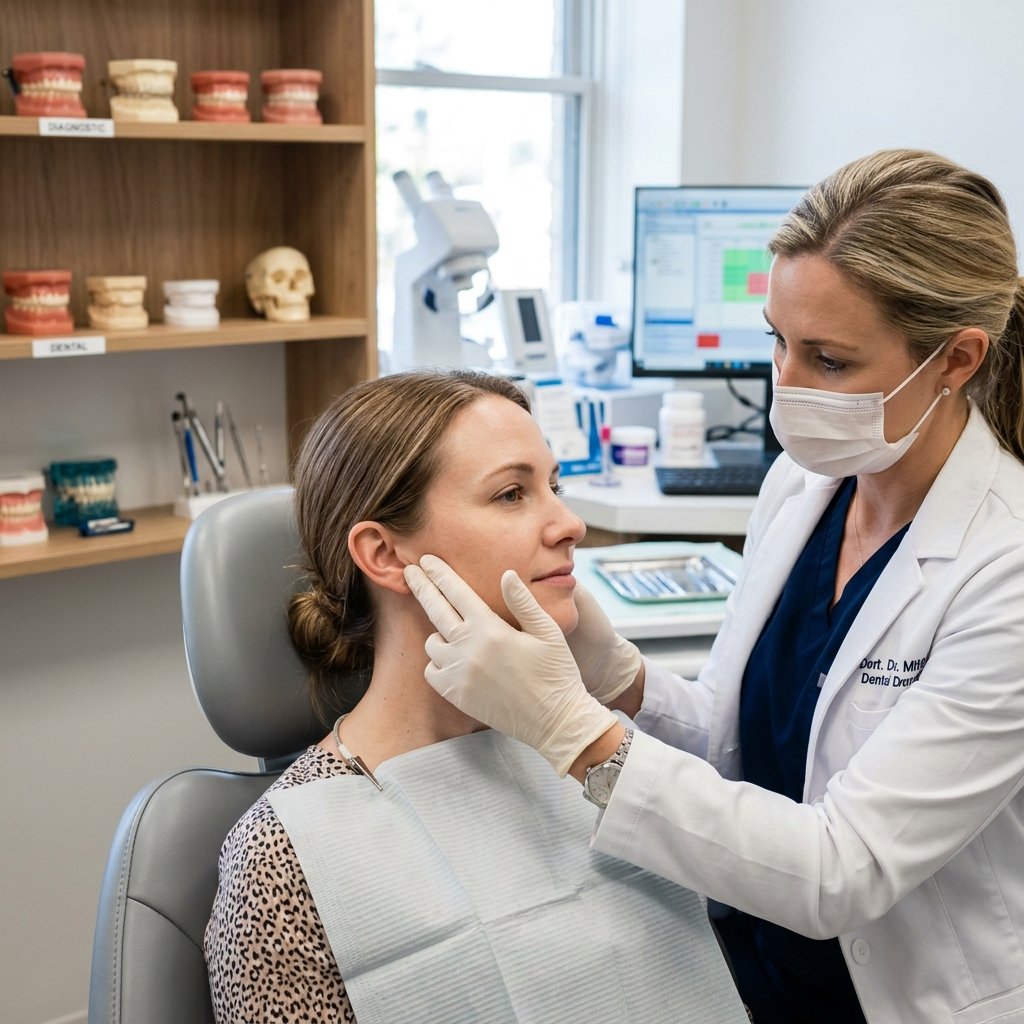 Bite adjustment and jaw joint therapy analysis at Noor Dental Clinic